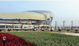 安庆市体育中心景观绿化